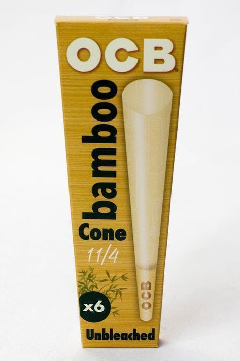 OCB Bamboo Cone 6 PK- 1 1/4 | Accessories