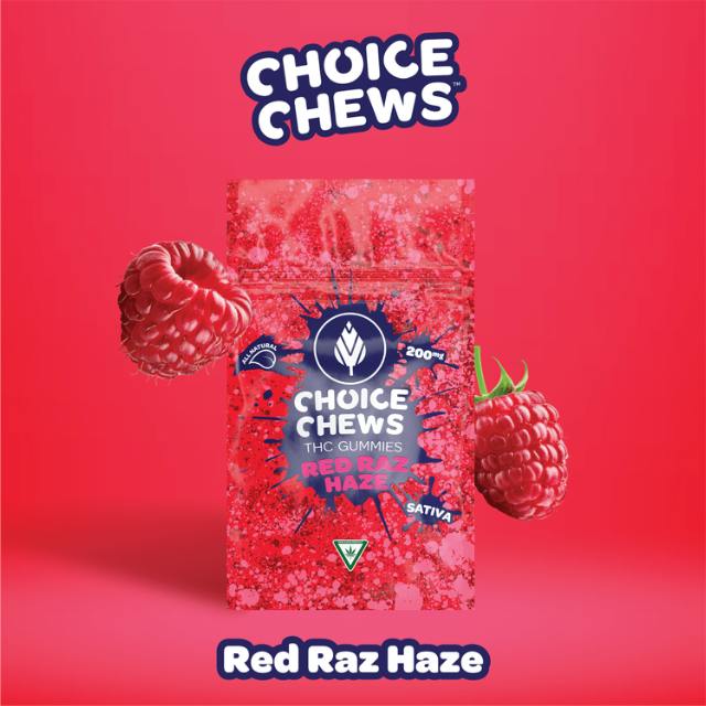 Red Raz Haze Gummy (10-Pack) | Gummies | 10pk | 20mg/ea