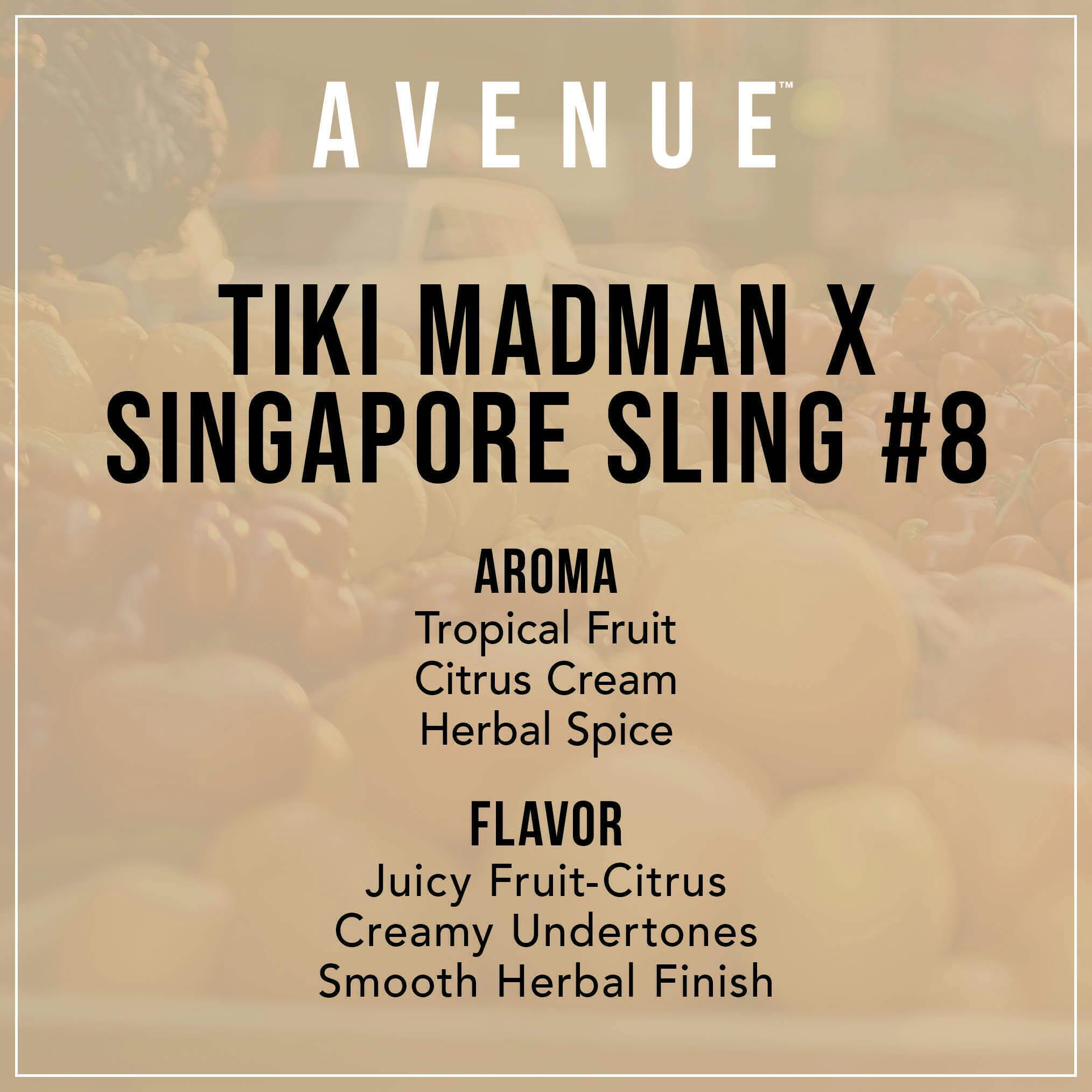 Tiki Madman x Singapore Sling #8 · Smalls