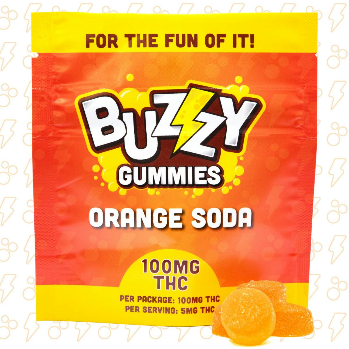 Orange Soda Gummies | Gummies | 20pk | 5mg/ea