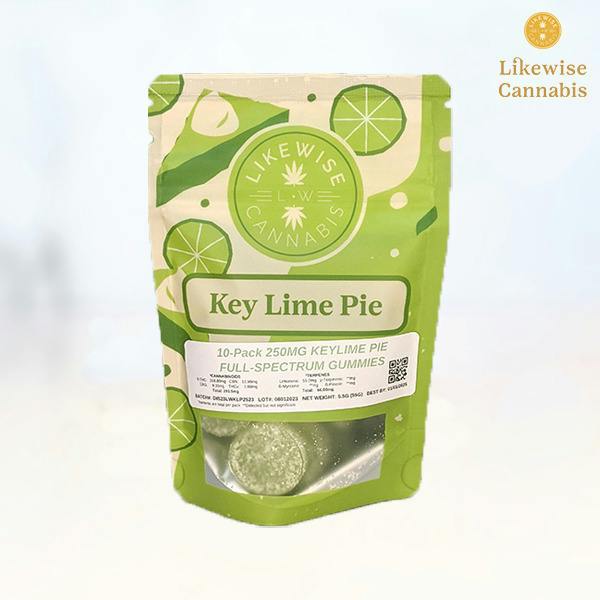 Key Lime Pie Gummies | Gummies | 10pk | 25mg/ea