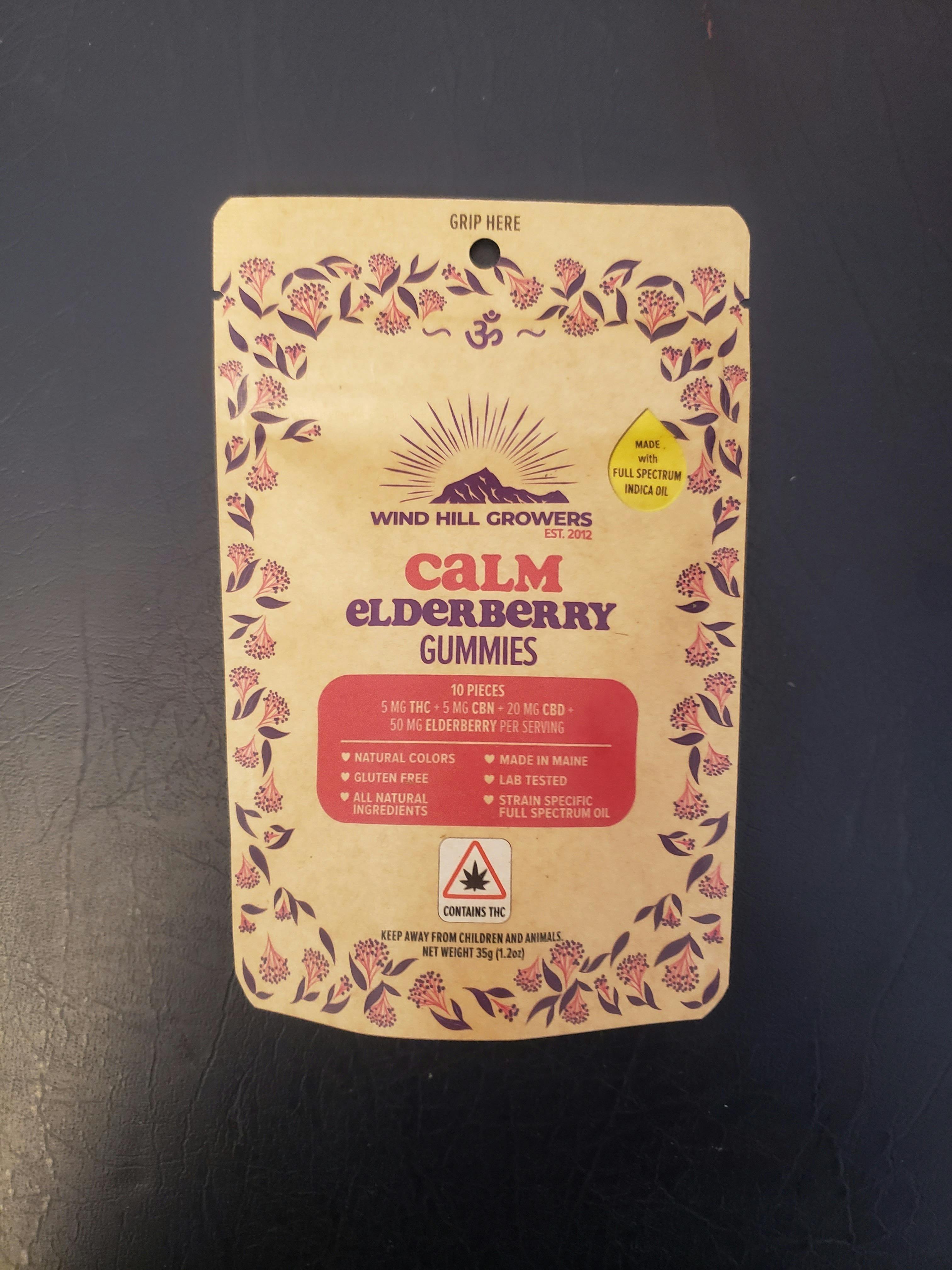 Calm Elderberry Gummies | Gummies | 10pk | 5mg/ea