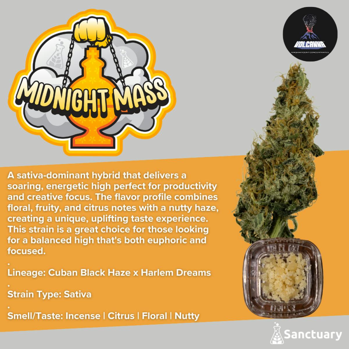 midnight mass | Solvent | Crumble | 1g at Nature's Medicines