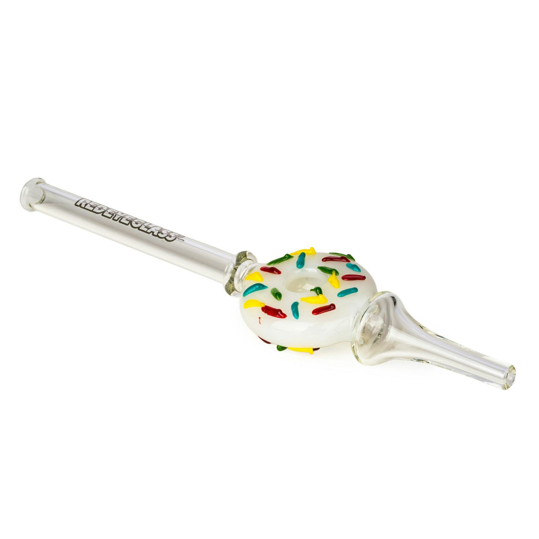 9" White Donut Con Collector | Dab Rigs