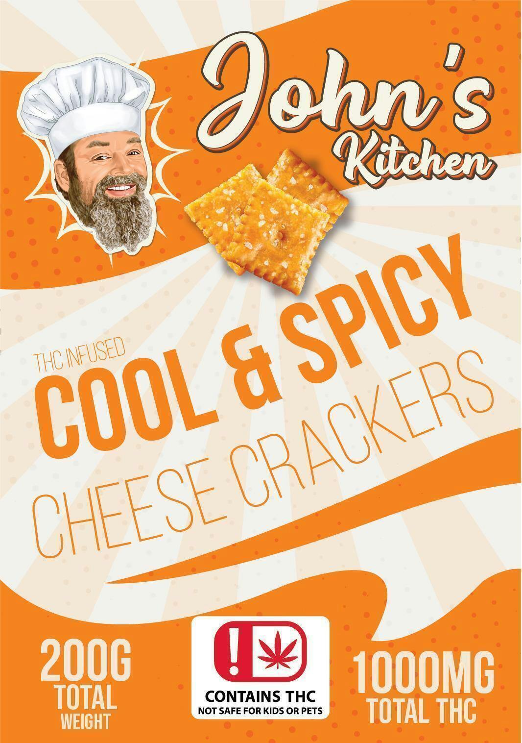 JK Cheese Crackers 1000mg | Baked Goods | 1000mg/ea