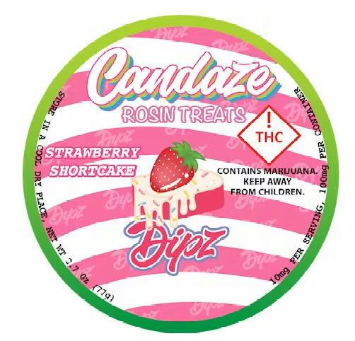 Strawberry Shortcake Dipz | Gummies | 10pk | 10mg/ea