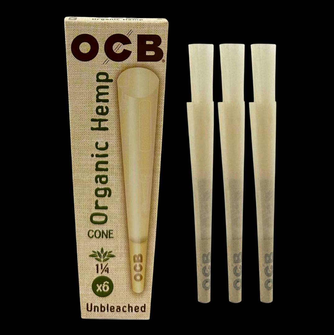 Ocb | Organic Hemp 1¼ Cones | 6Pk | | Accessories