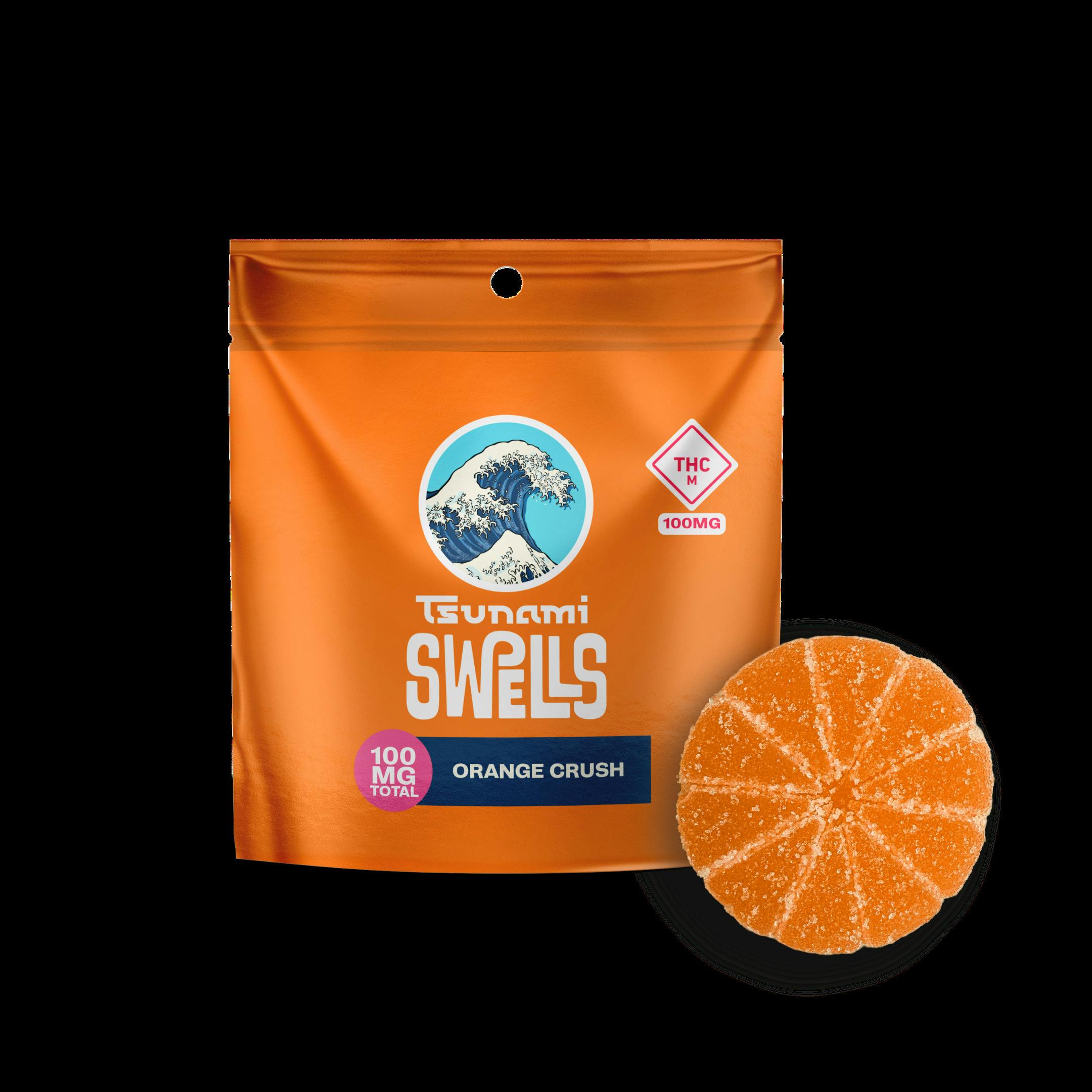 Tsunami | Gummy | Orange Crush | Gummies | 100mg/ea