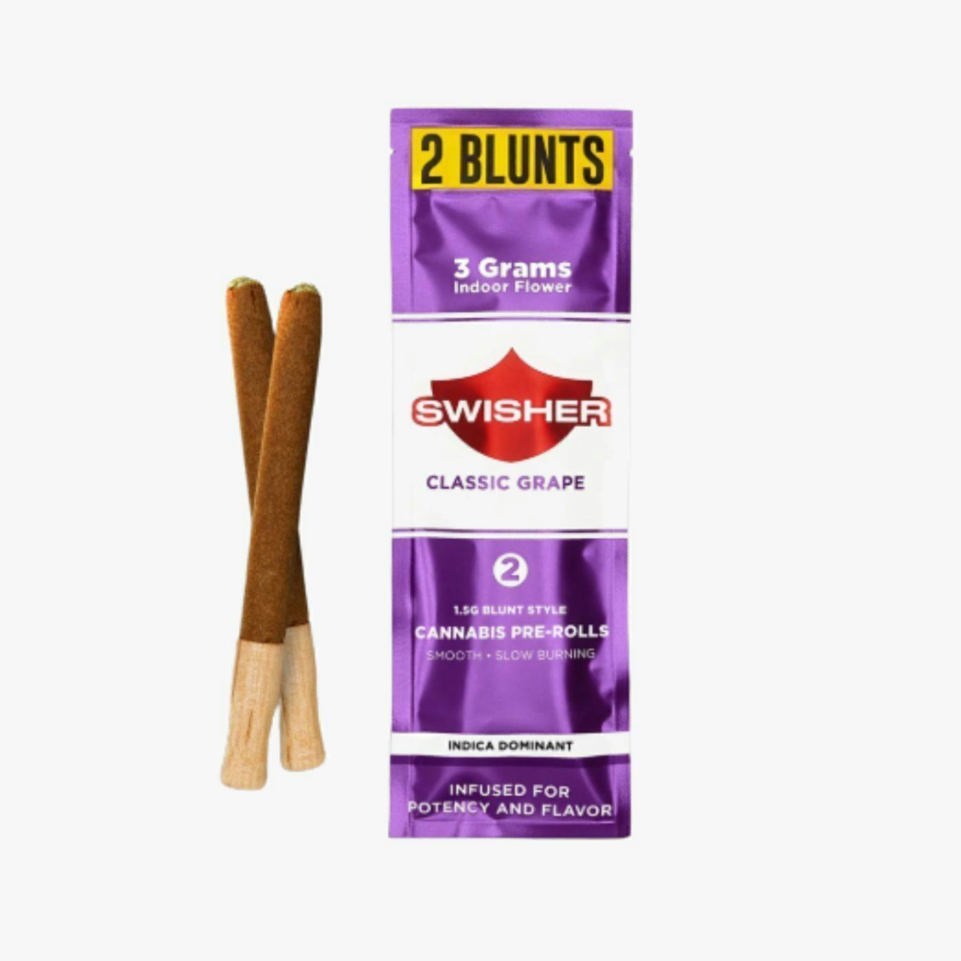 Classic Grape | Infused Blunts | 1.5g ea | 2pk