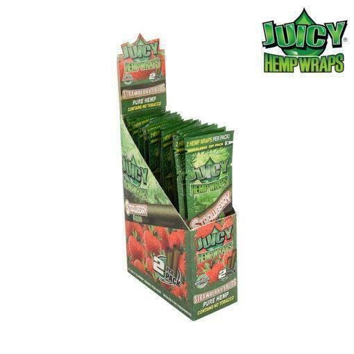 Juicy Jay's Hemp Wraps-Strawberry #2706 | Accessories