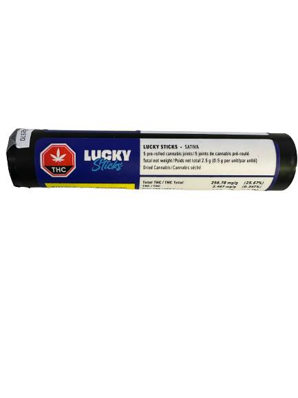 Lucky Sticks Sativa | Minis | 0.5g | 5pk
