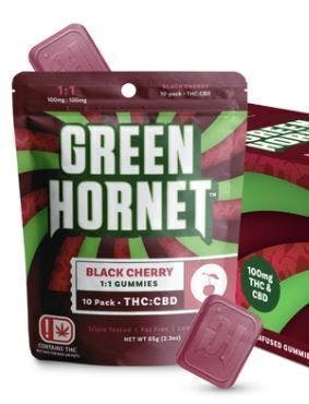 1:1 Black Cherry Gummies | Gummies | 10pk | 5mg/ea