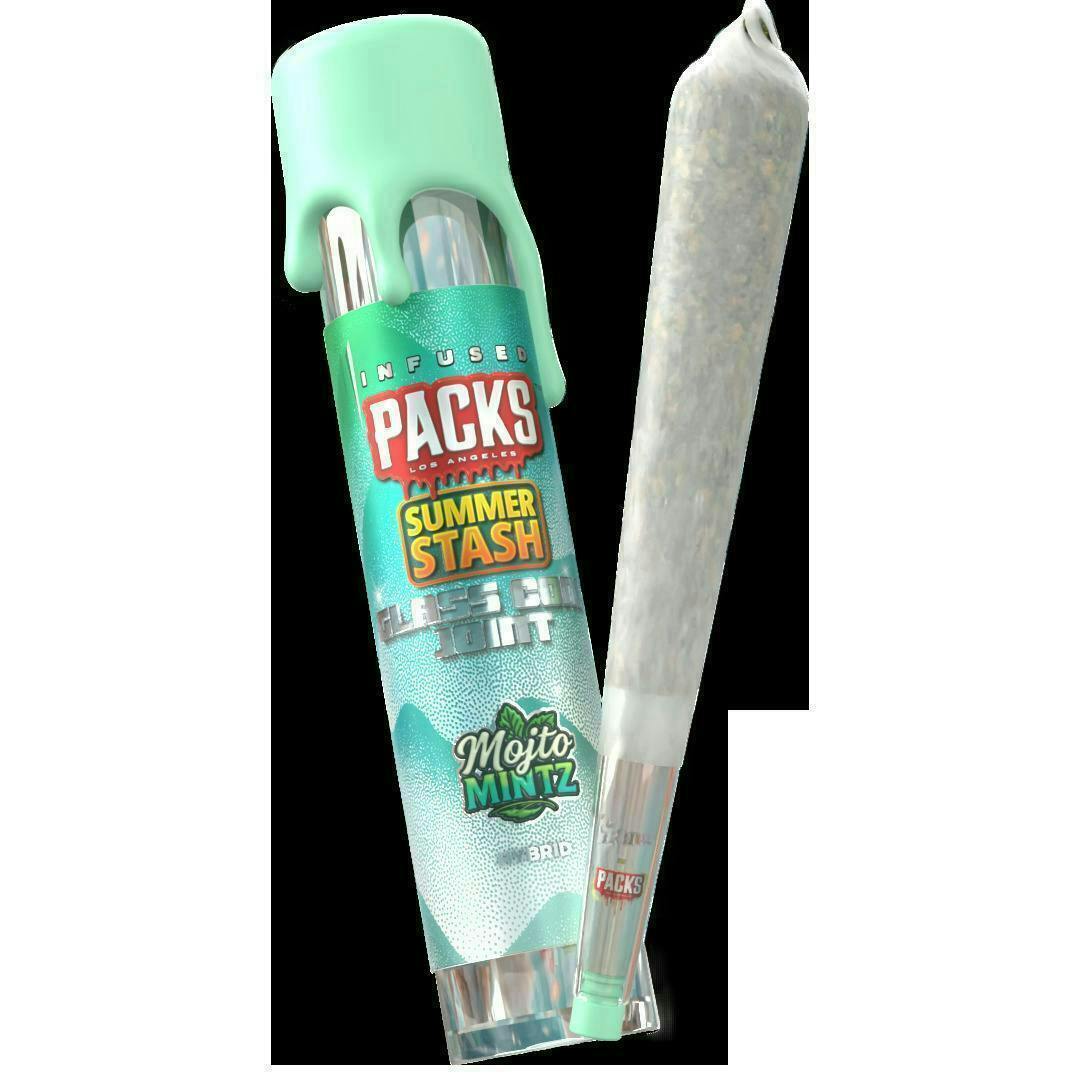 Mojito Mint | Live Rosin Infused Joint | 1.25g by PACKS LOS ANGELES