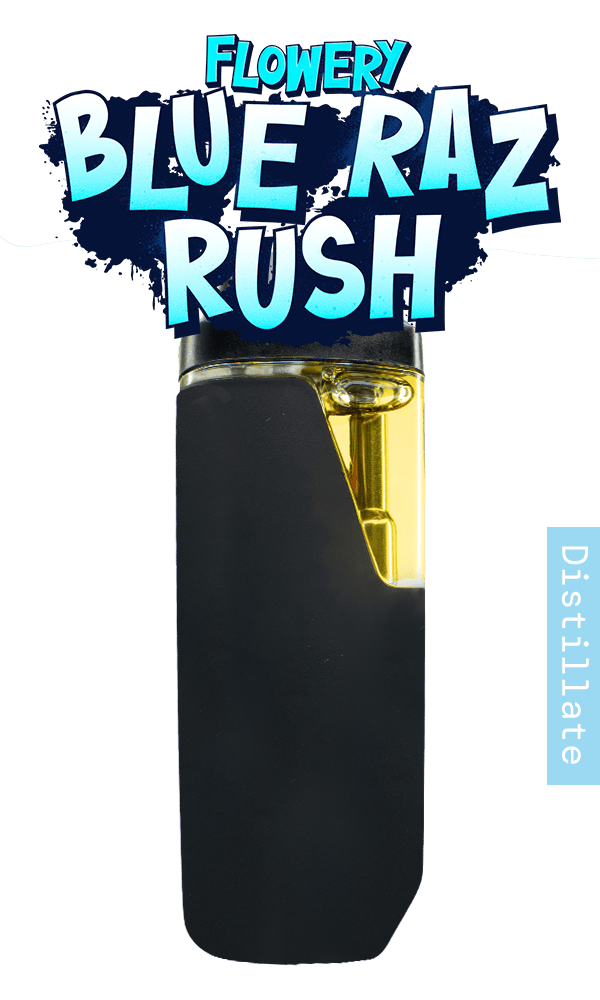 Blue Raz Rush | Disposable | 1g