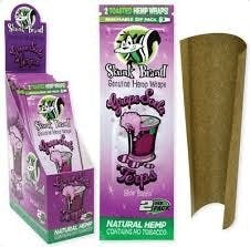 Skunk Brand Hemp Wraps - Grape Soda | 2pk Hemp Wraps Accessories | Accessor at SMOKE OUT POINT
