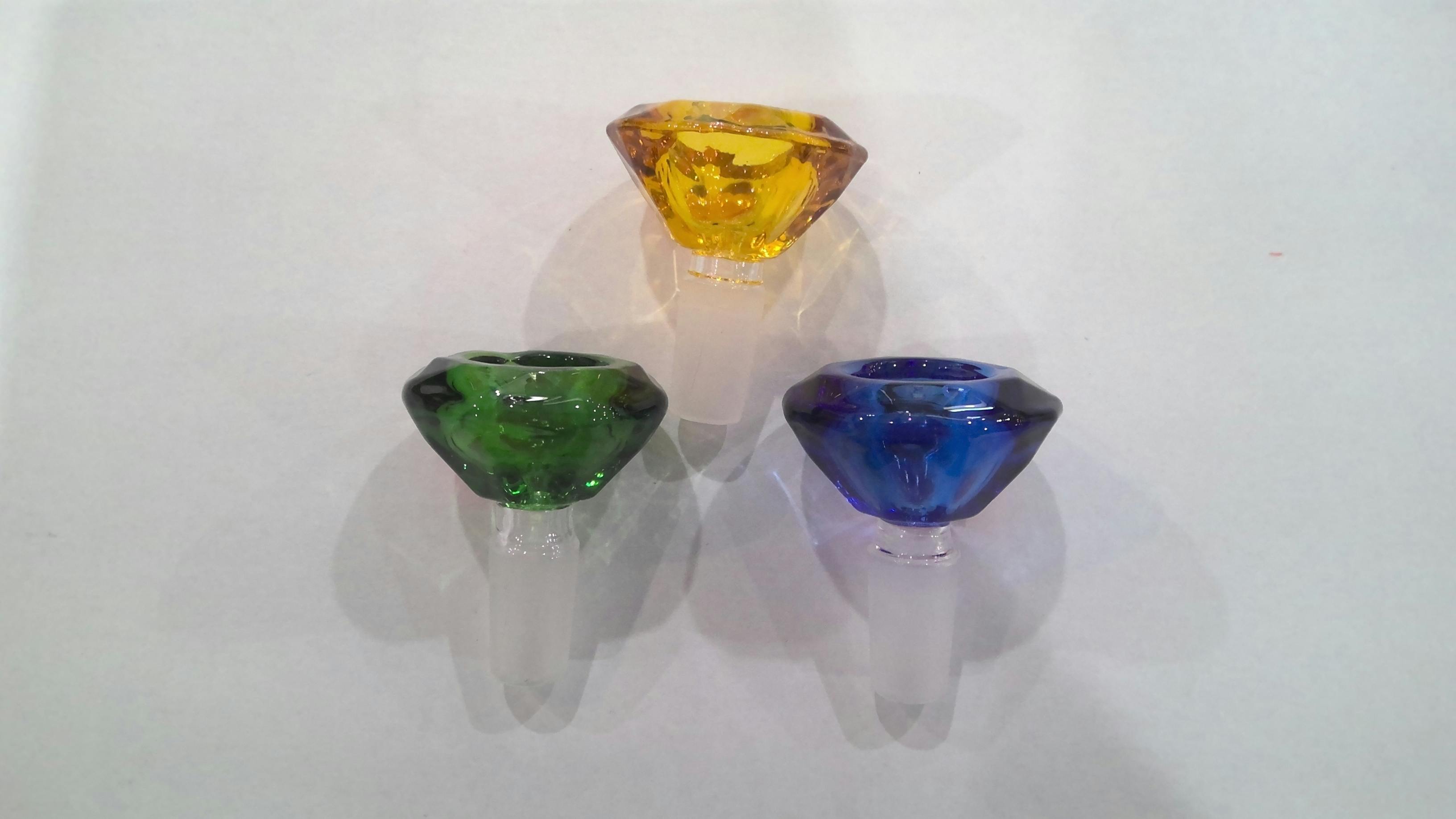 Diamond Shaped Glass Bowl | Accessories