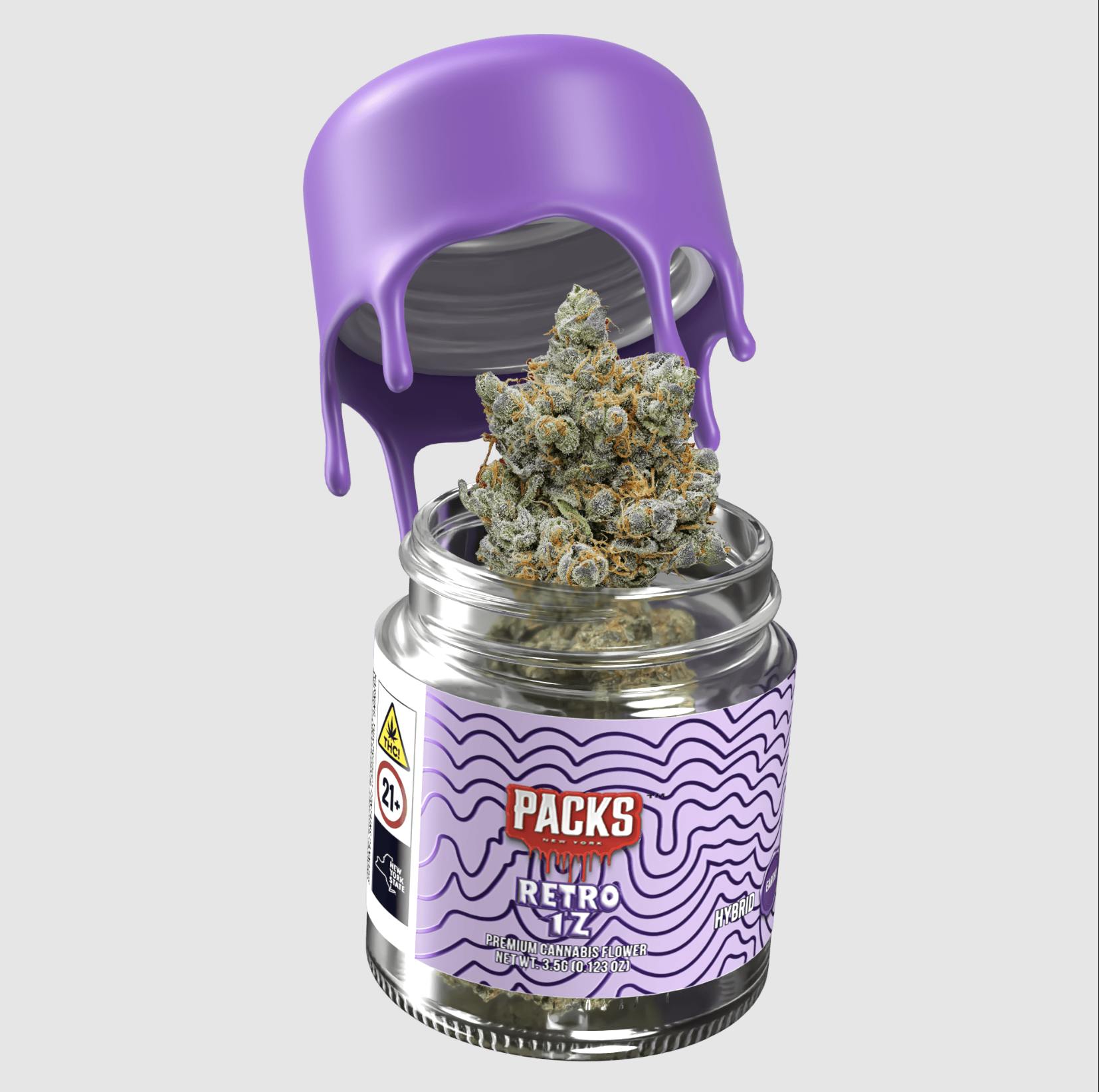 Retro 1Z | Big Buds | 3.5g by PACKS LOS ANGELES