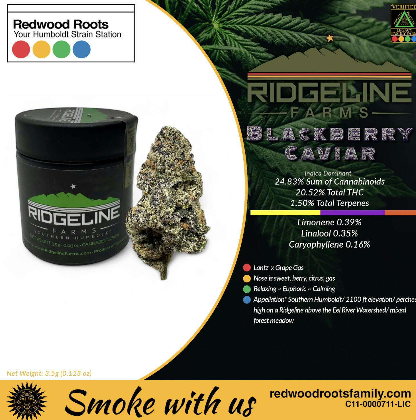 BLACKBERRY CAVIAR: Big Buds - 3.5g