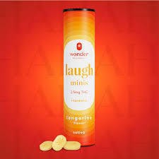 Laugh Tangerine Mints | Mints | 40pk | 2.5mg/ea