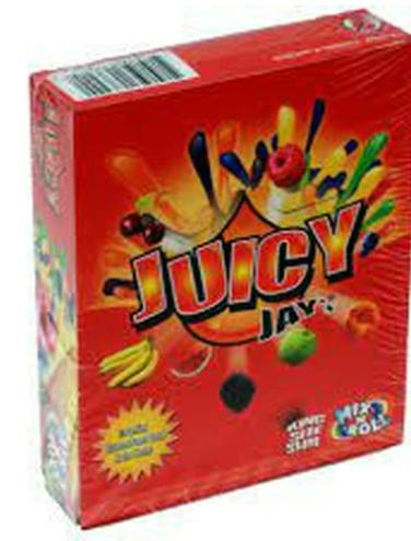JJ HEMP ROLLS JUICY JAY FLAVOURED HEMP ROLLS - Approx. 5 Meters Long - CB03