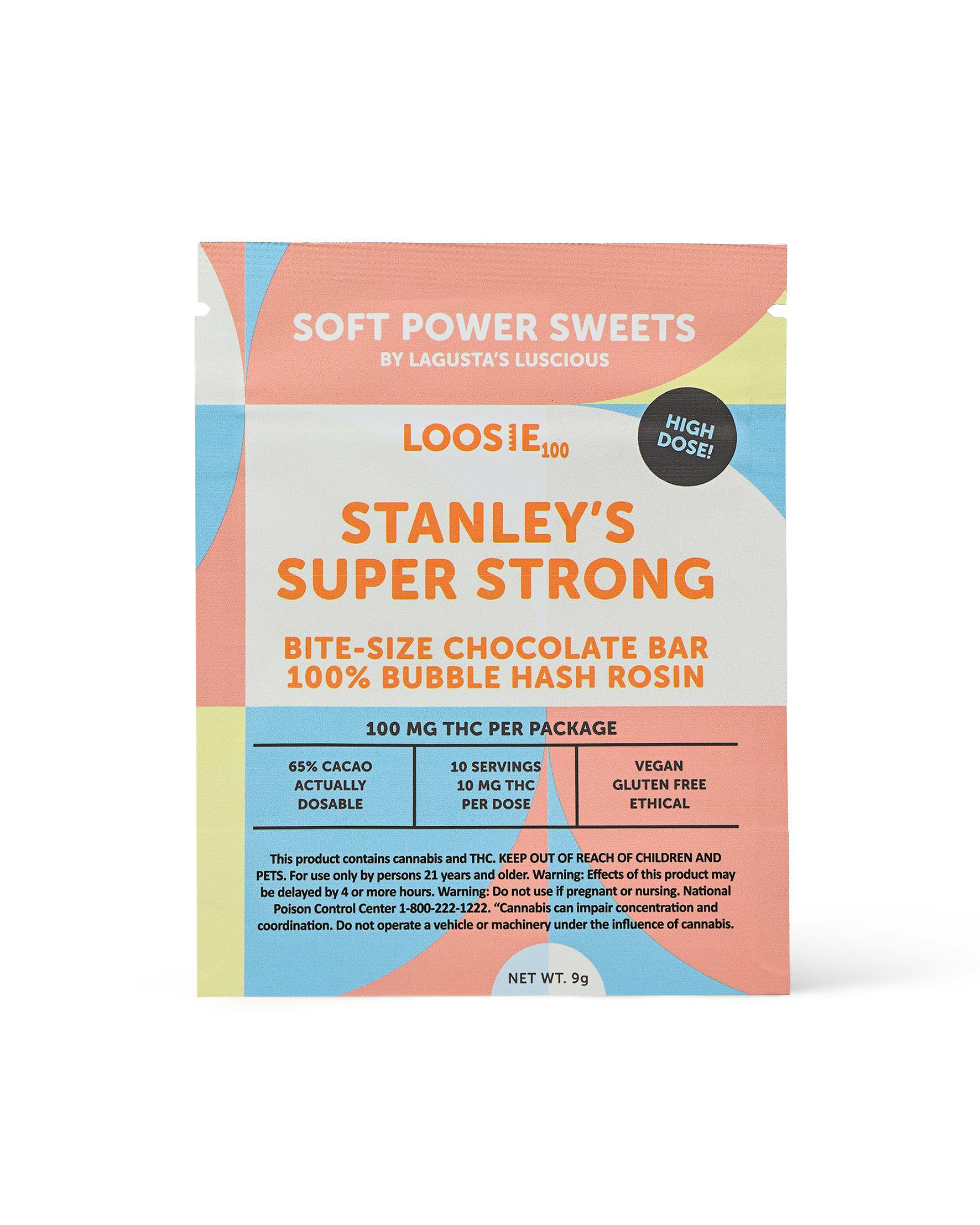 Stanley's Super Strong Hash Rosin Chocolate | Chocolates | 10pk | 10mg/ea at Herbal Woodstock
