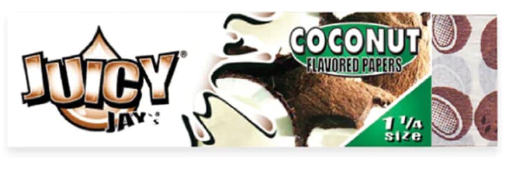 Juicy Jay's Flavored Rolling Papers - Coconut (1¼" or 79mm) | Accessories