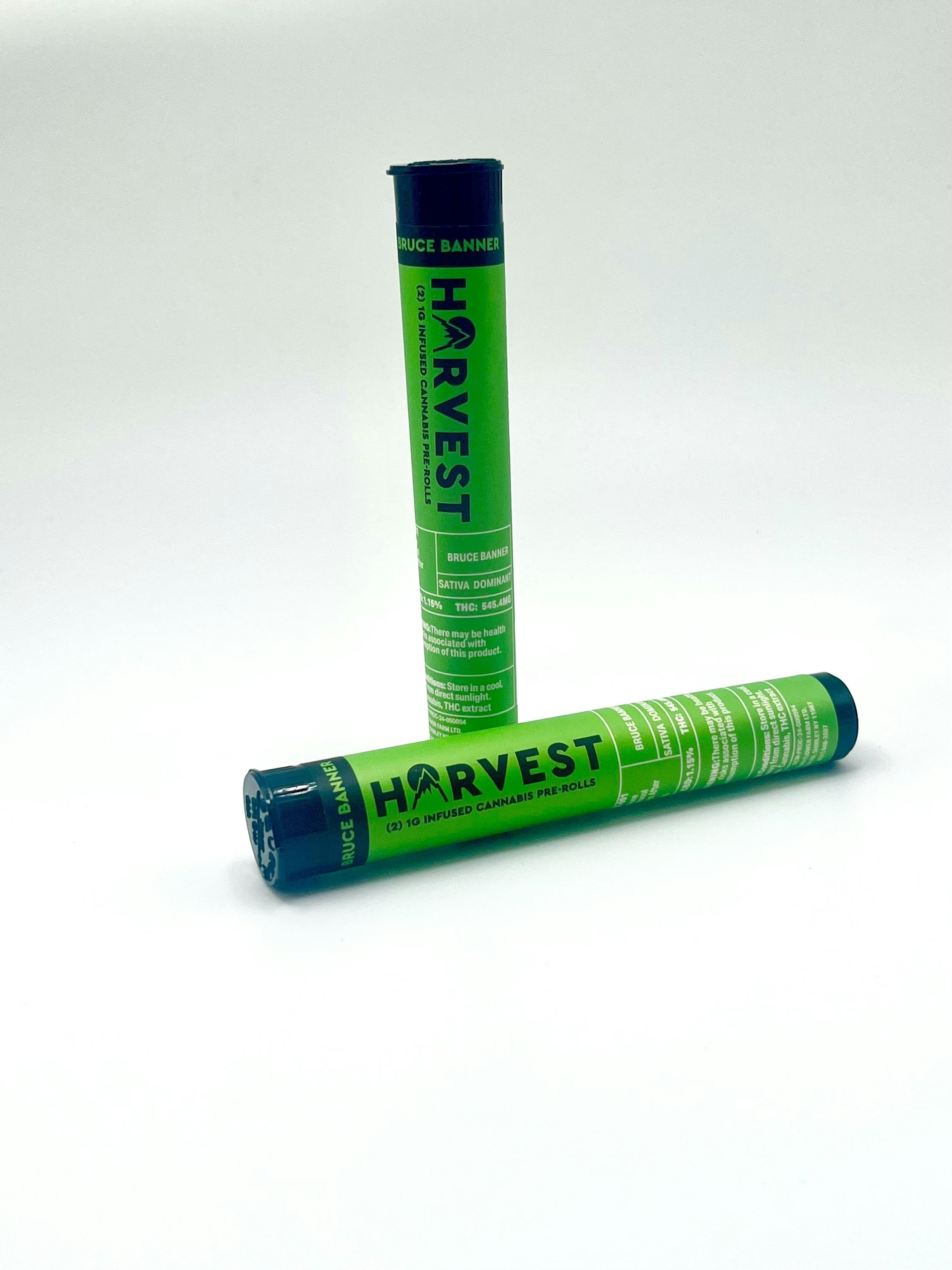Bruce Banner | Infused Joints | 1g | 2pk