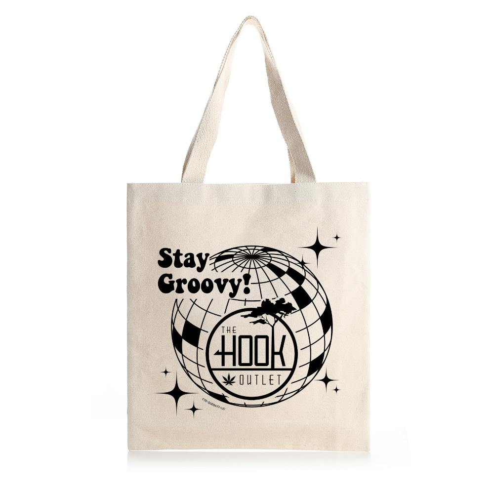 Stay Groovy Hook Tote Bag | Apparel