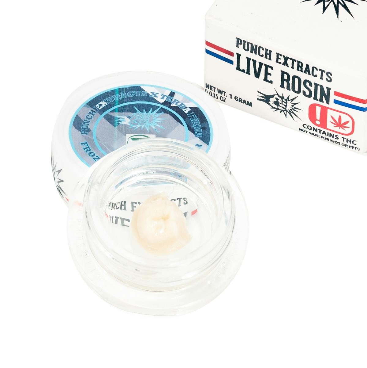 Punch | Frozen Carbon | Silver Tier Live Rosin Cold Cure Badder | 1g