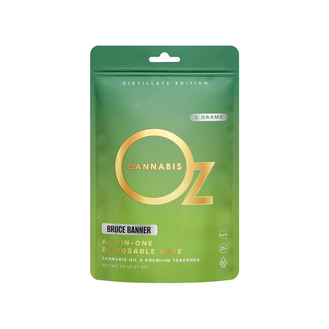 Bruce Banner | Disposable | 2g by OZ Cannabis
