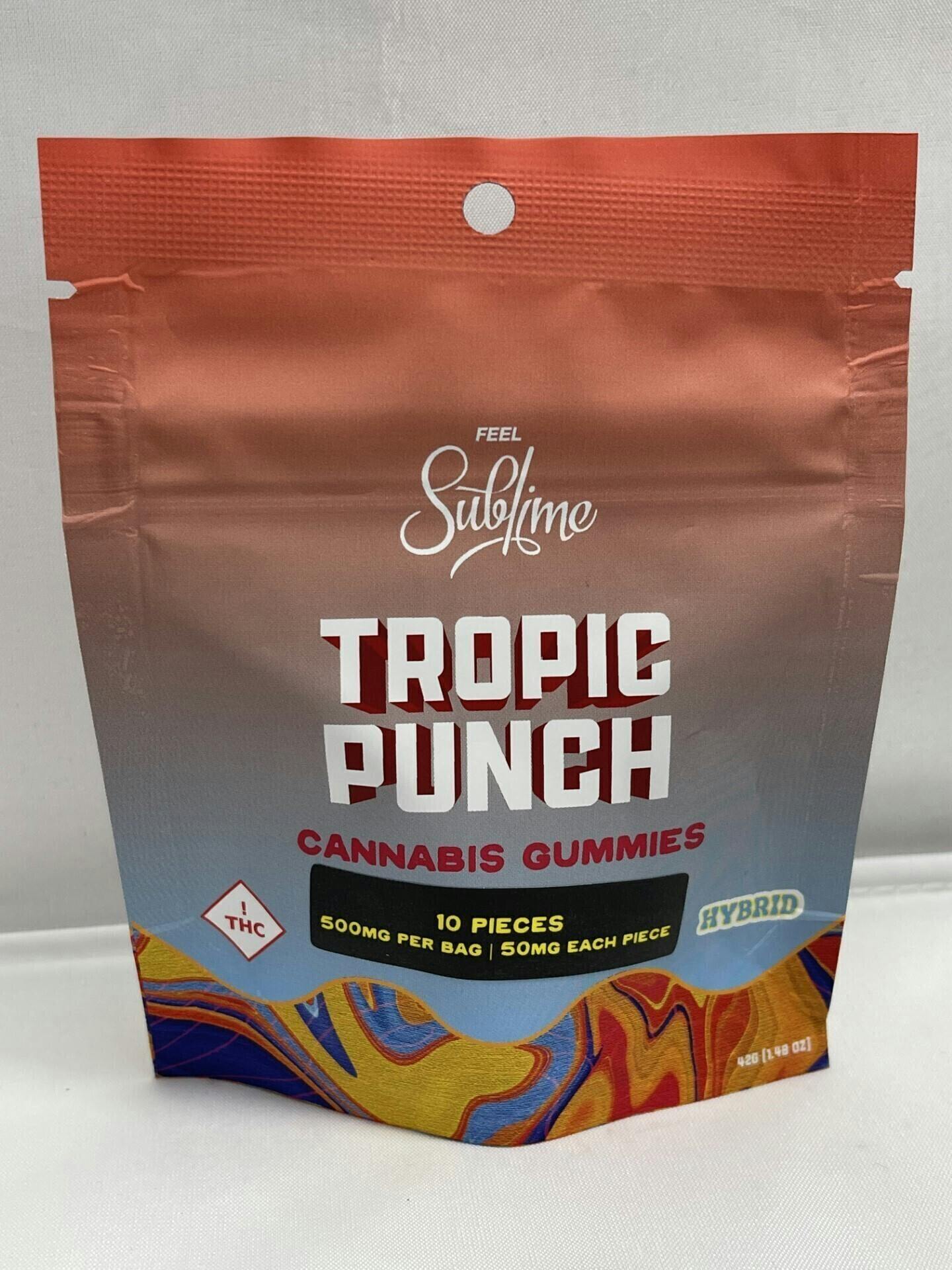 Tropic Punch Gummies | Gummies | 10pk | 50mg/ea