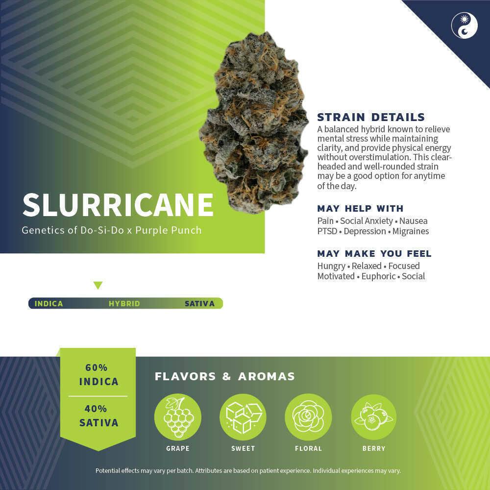 Slurricane | Big Buds | 3.5g by Pure Dakota