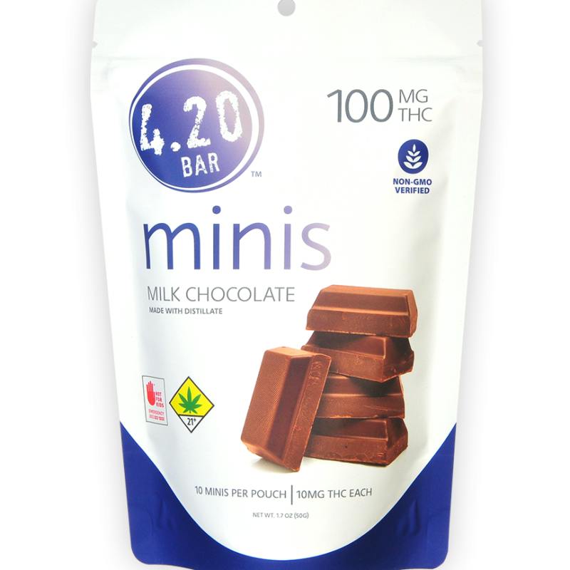 Milk Chocolate Minis | Chocolates | 10pk | 10mg/ea