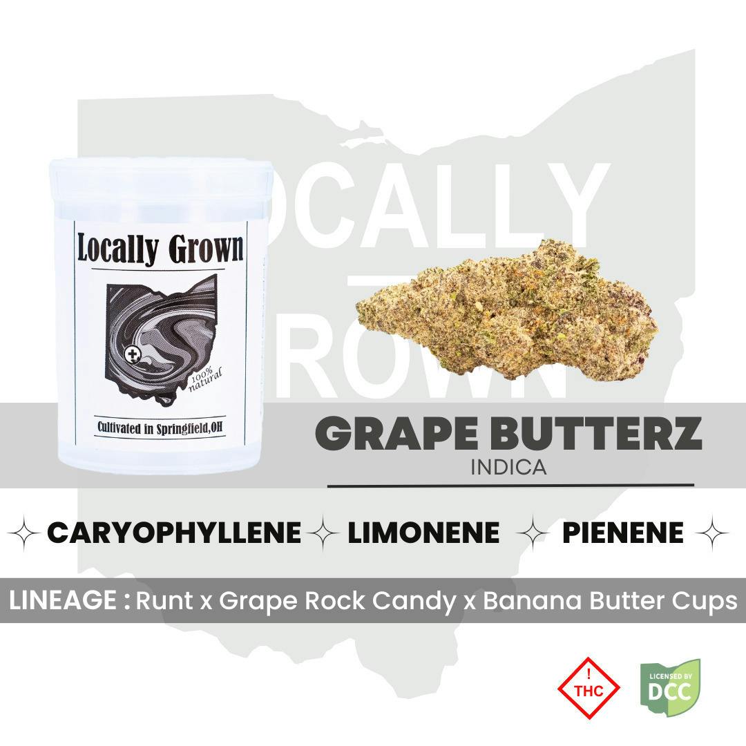 grape butterz | Big Buds | 2.83g at Pure Ohio Wellness