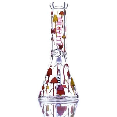 Beaker - 12" x 9mm - Shroomie | Bongs