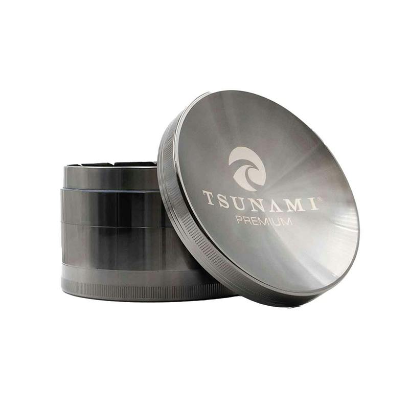 Tsunami - 100mm Grinder - Gunmetal | Grinders