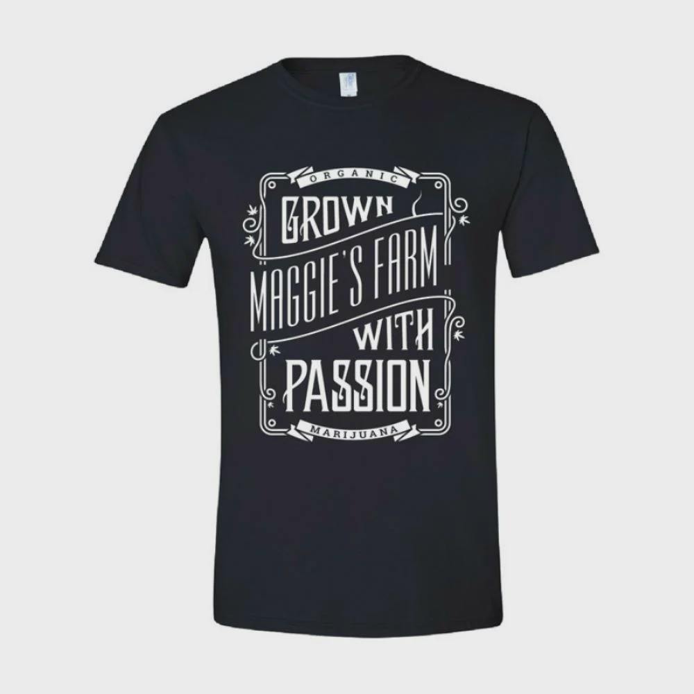 Maggie's Farm Shirt Black Grown with Passion Small | Apparel
