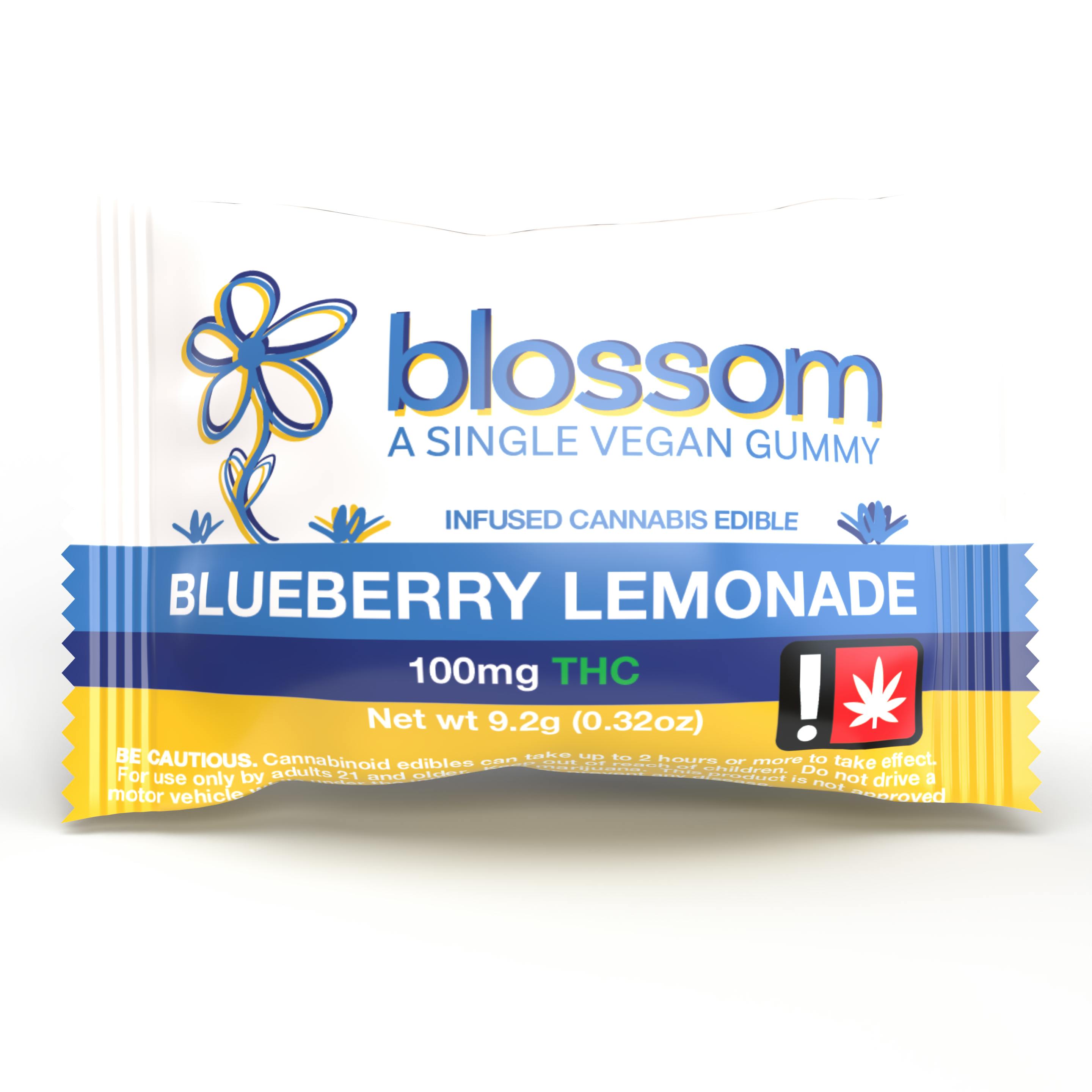 Blossom Gummy - Blueberry Lemonade | Gummies | 100mg/ea at Sumpter Nugget Dispensary