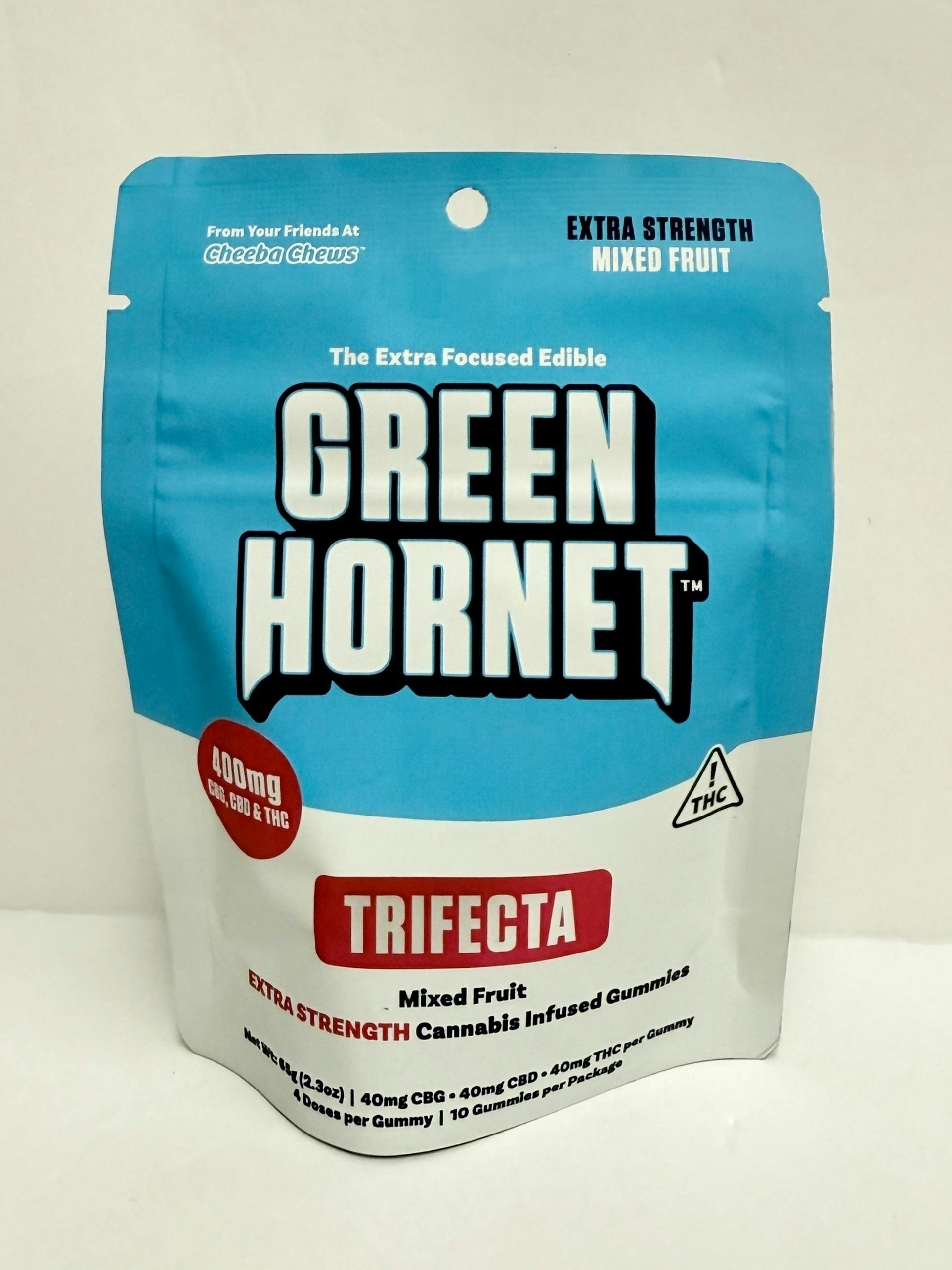 Mixed Fruit Trifecta Gummies | Gummies | 10pk | 40mg/ea by Green Hornet