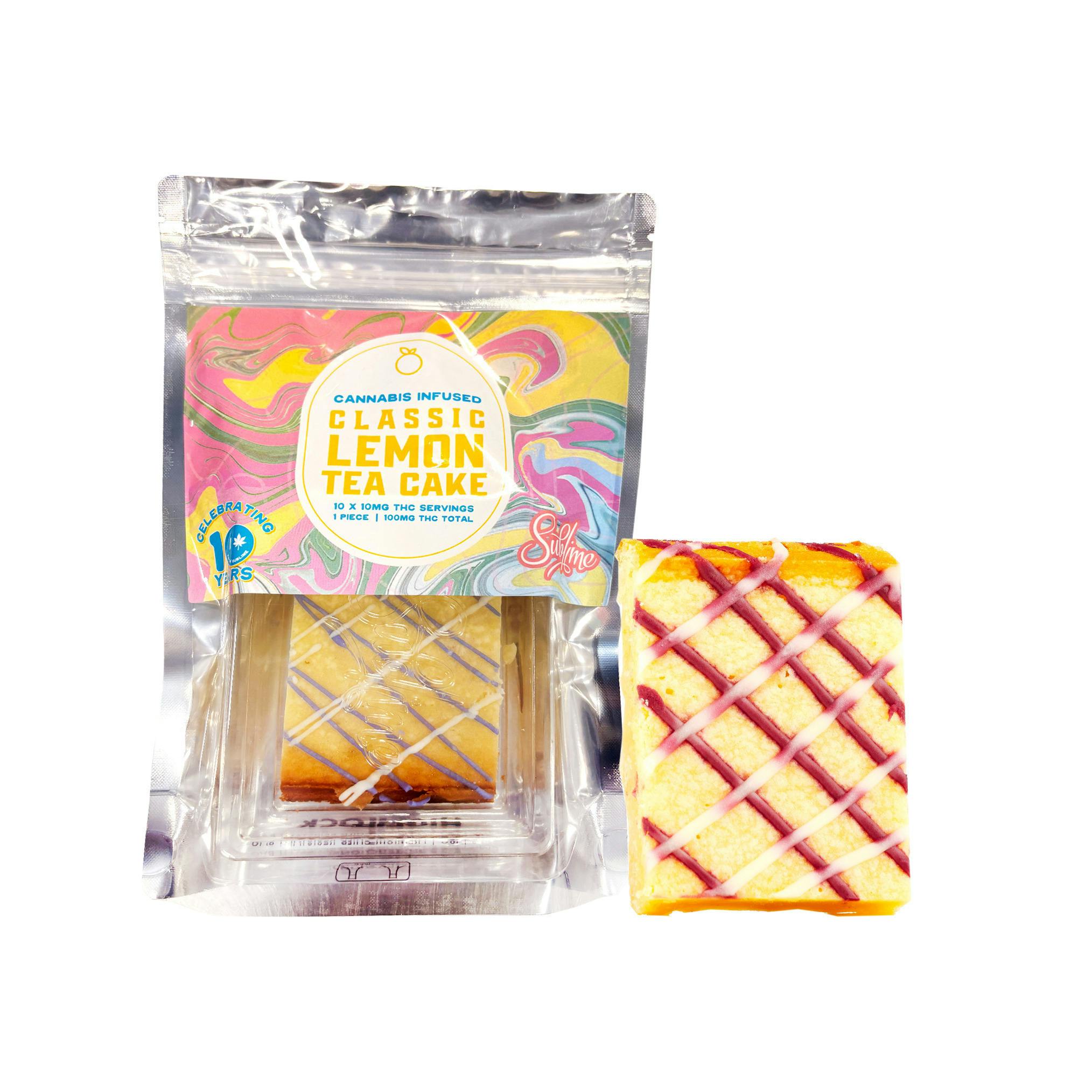 Lemon Tea Cake | Baked Goods | 10pk | 10mg/ea