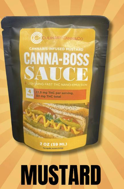 Canna Boss Mustard Sauce Cooking