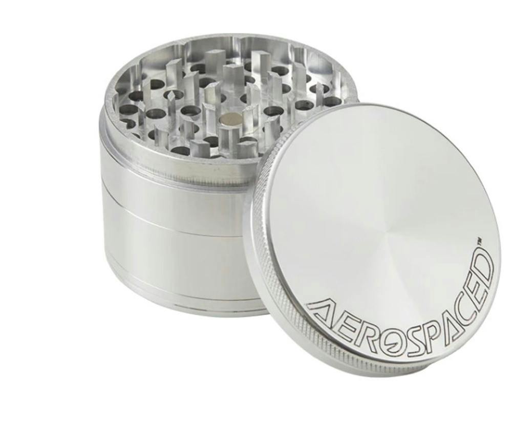 4-Piece Grinder 2.5" - Silver | Grinders