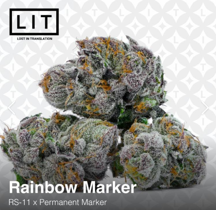 Rainbow Marker | Big Buds | 1g