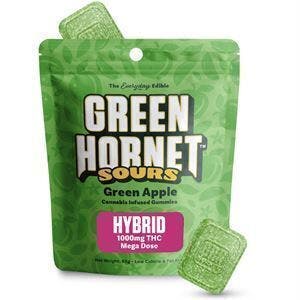 Green Hornet Sour 1000mg Green Apple | Gummies | 1000mg/ea