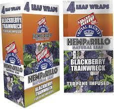Hemparillo Natural Leaf - Blackberry Trainwreck (Terpene Infused) | Accesso