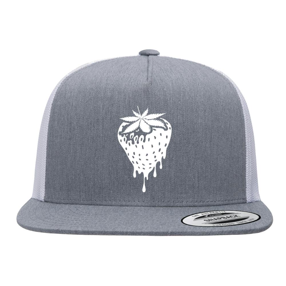 Kushberry Trucker Hat - Heather Grey/White | Apparel | Hats