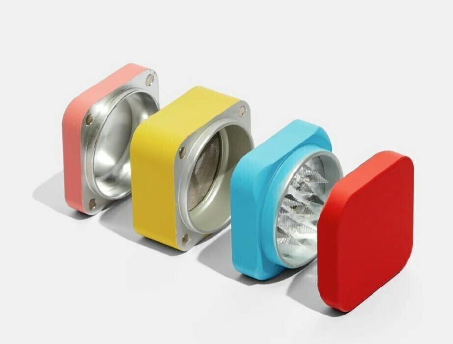 Grinder | Edie Parker | Tabletop Grinder | Red