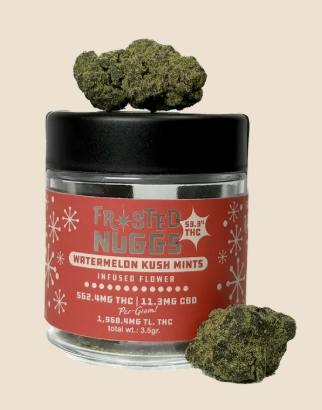 Watermelon Kush Mints | Infused Flower | 3.5g