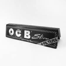 OCB - Slim King Size Papers w / Tips White Papers | Accessories