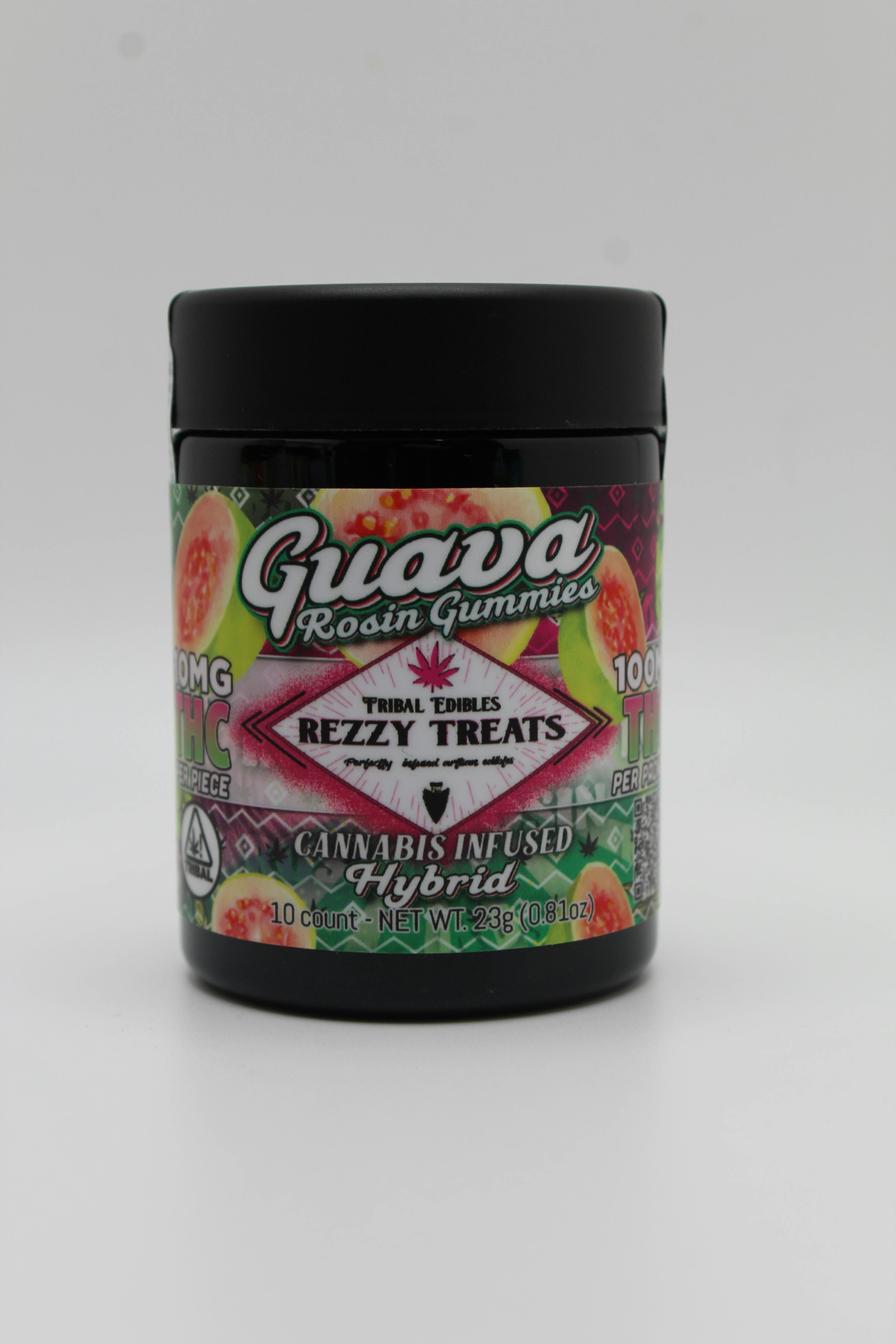 Guava Rosin Gummies | Gummies | 10pk | 10mg/ea at Yo'Aura Dispensary